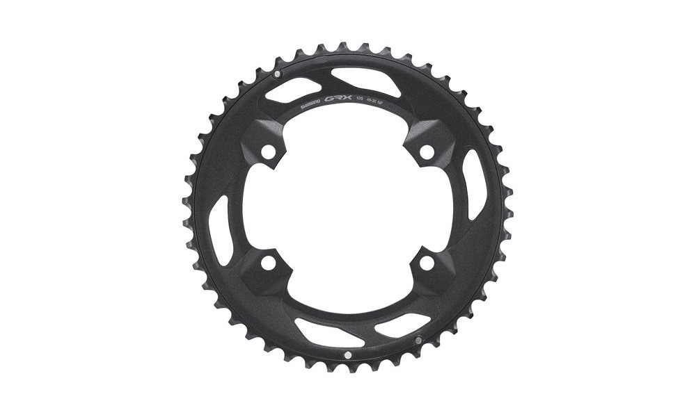 Передняя звезда Shimano GRX FC-RX600 110mm 2x10-speed 46T-NF - 1