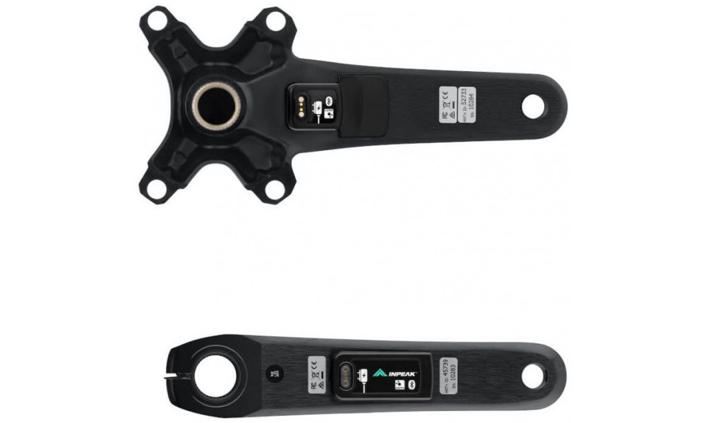 Блок передних звезд с измерителем мощности INPEAK Twin2 Shimano 105 FC-R7100 52-36T - 4