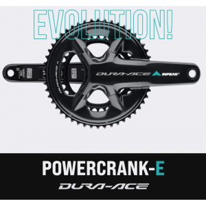 Crankset with powermeter INPEAK Twin2 Shimano Dura-Ace FC-R9200 50-34T