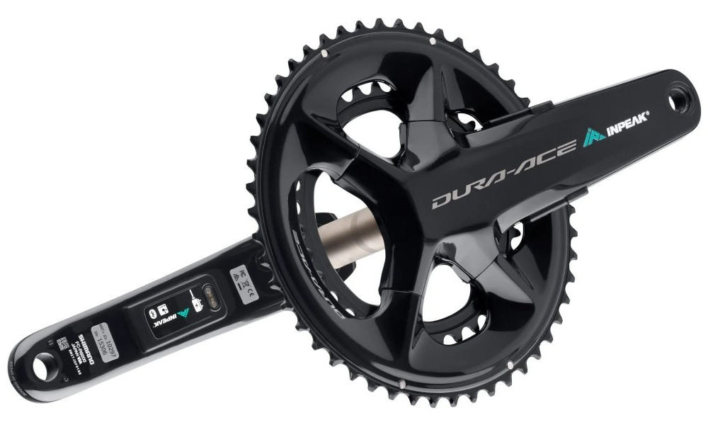 Блок передних звезд с измерителем мощности INPEAK Twin2 Shimano Dura-Ace FC-R9200 52-36T - 8