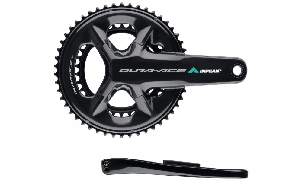 Crankset with powermeter INPEAK Twin2 Shimano Dura-Ace FC-R9200 54-40T - 6