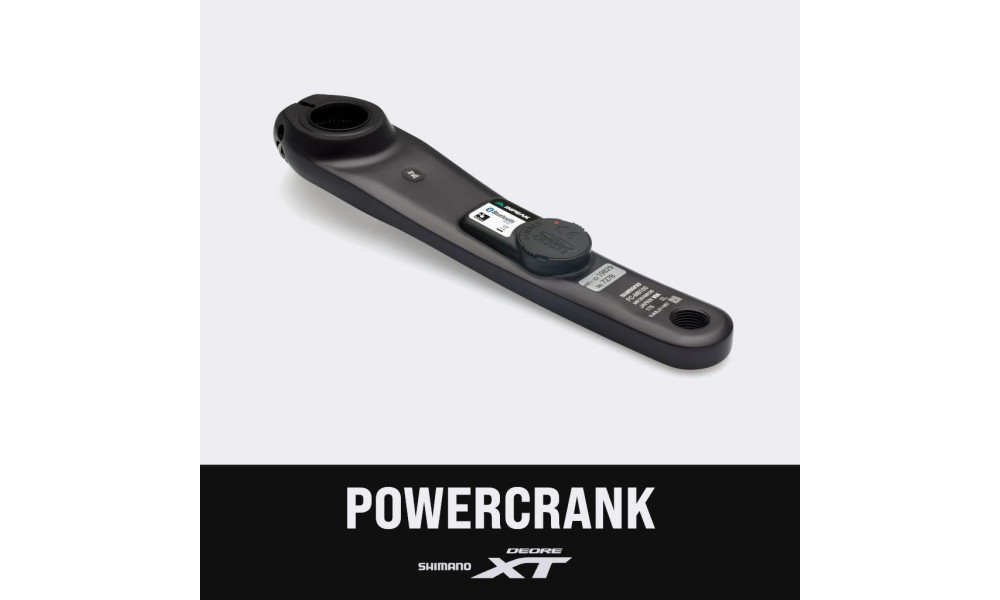 Crank with powermeter INPEAK Powercrank Shimano XT FC-M8100 - 2