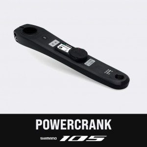 Crank with powermeter INPEAK Powercrank Shimano 105 FC-R7100