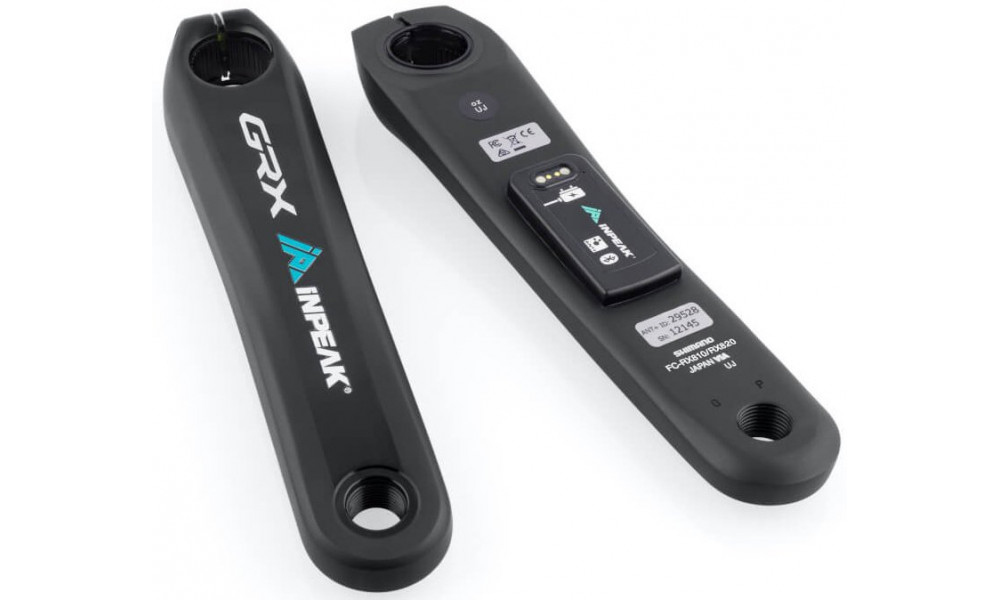 Шатун с измерителем мощности INPEAK Powercrank-E Shimano GRX FC-RX820 (12sp) - 5