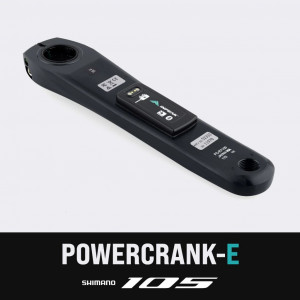 Crank with powermeter INPEAK Powercrank-E Shimano 105 FC-R7100