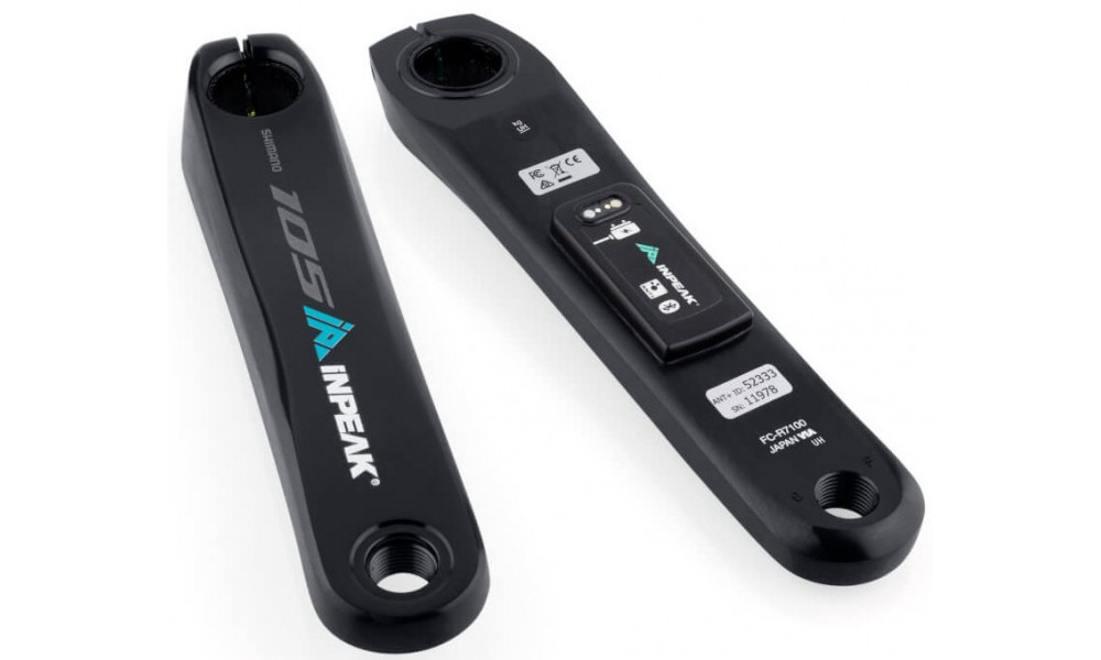 Шатун с измерителем мощности INPEAK Powercrank-E Shimano 105 FC-R7100 - 5
