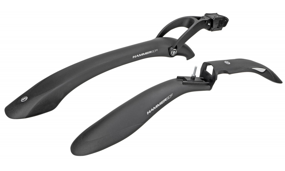 Mudguards set Simpla Hammer SDE SPEEDstrap black - 1