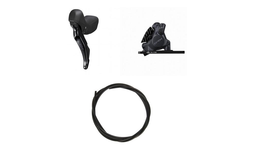 ???????? ?????????????? ??????? ???????e Shimano GRX ST-RX400 (L) + BR-RX410 (F) J-Kit flat 2x10-speed 