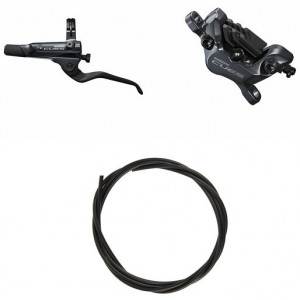 Дисковые гидравлические тормоза передниe Shimano CUES BL-U8000 (L) + BR-U8020 (F) J-Kit PM