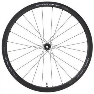 Переднее колесо 28" Shimano DURA-ACE WH-R9270-C36-TL Carbon 12mm E-Thru Disc CL