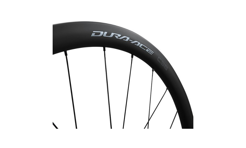 ???????? ?????? 28" Shimano DURA-ACE WH-R9270-C36-TL Carbon 12mm E-Thru Disc CL - 2