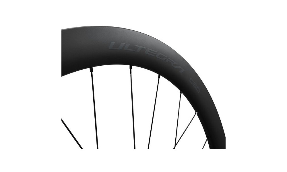 Переднее колесо 28" Shimano ULTEGRA WH-R8170-C50-TL Carbon 12mm E-Thru Disc CL - 2