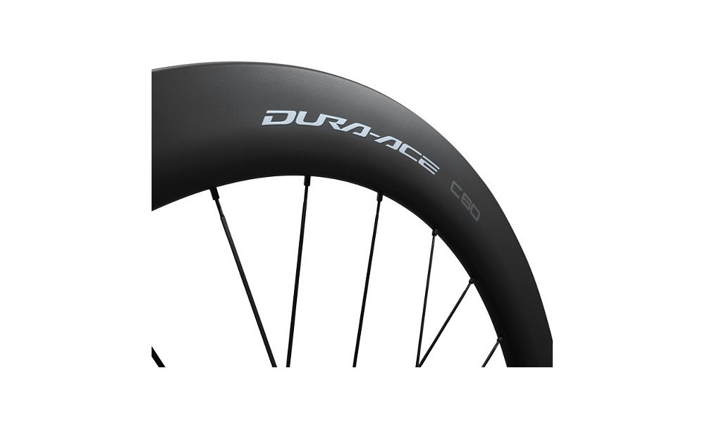 ?????? ?????? 28" Shimano DURA-ACE WH-R9270-C60-TL Tubeless Carbon 24H 622 CL 12x142 12-speed HG - 2