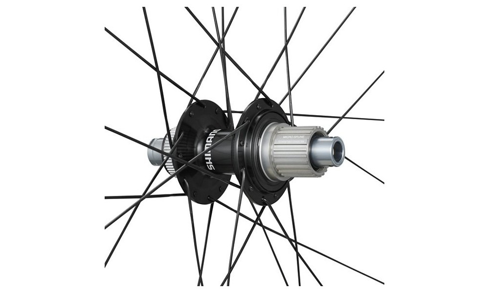 Заднее колесо 28" Shimano GRX WH-RX880-TL Carbon 24H 622 CL 12x142 12-speed MicroSpline - 3