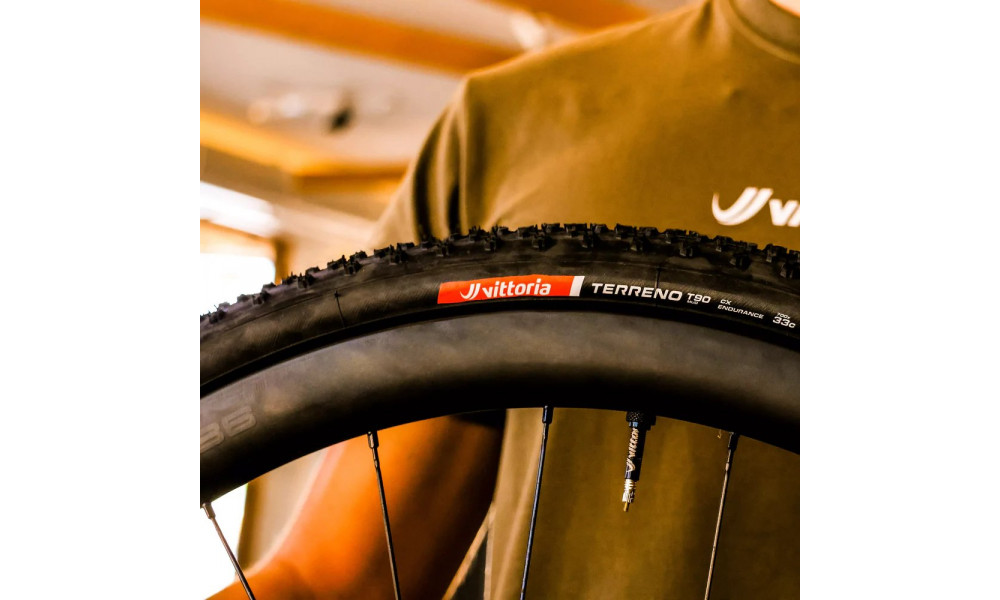 Tire 28" Vittoria Terreno T90 Mud G2.0 TLR Fold 700x33c / 33-622 black - 3