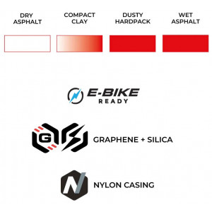 ???? 20" Vittoria Lampo BMX 20x1.90 G2.0 Fold 20x1.90 / 48-406 black