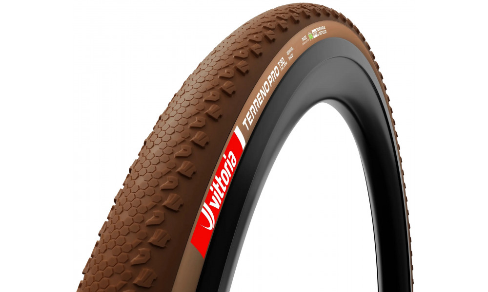 Tire 28" Vittoria Terreno Pro T30 fine loose TLR Fold 700x35c / 35-622 natural - 1