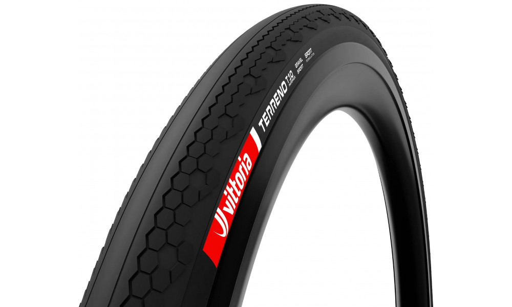 Шина 28" Vittoria Terreno T10 Hardpack Fold 700x35c / 37-622 black - 1