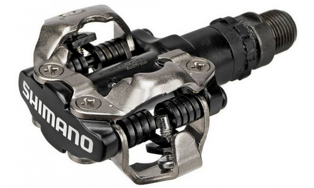 Pedals Shimano PD-M520 SPD + SM-SH51 black - 1