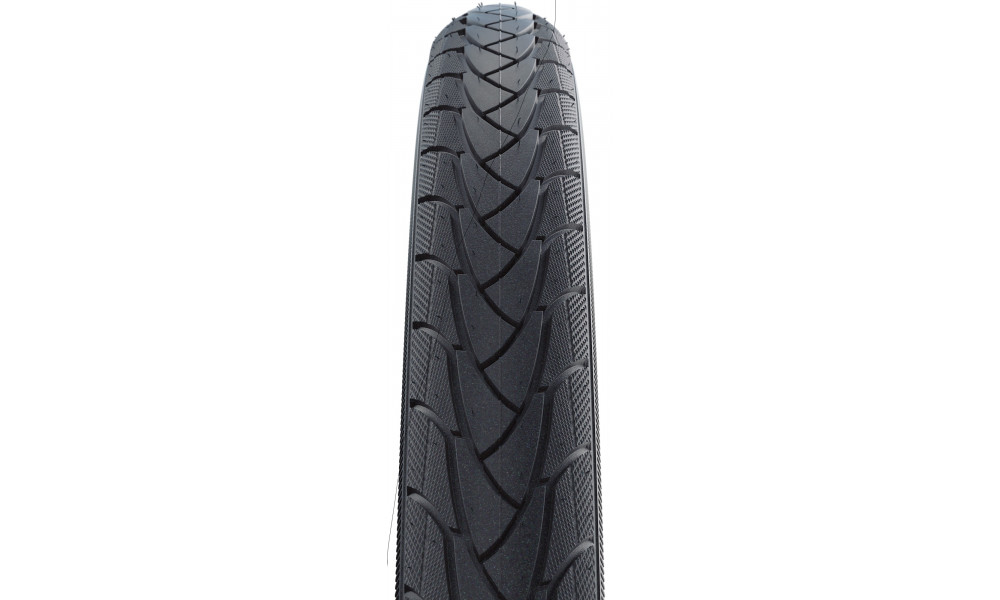 Tire 28" Schwalbe Marathon Plus HS 348, Perf Wired 37-622 / 28x1.40 Black-Reflex - 2