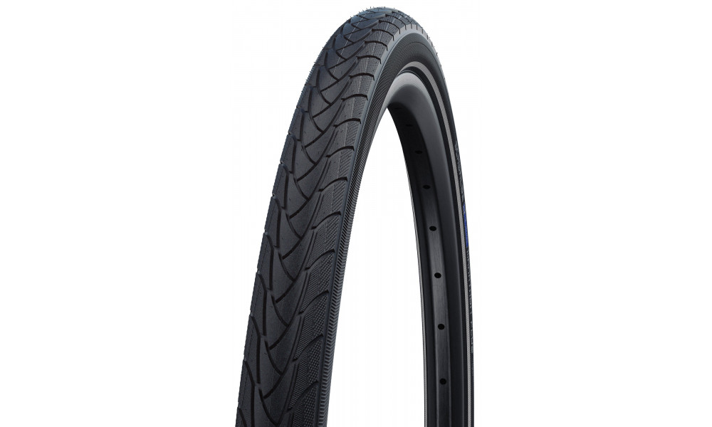 Шина 28" Schwalbe Marathon Plus HS 348 Perf Wired 40-622 / 28x1.50 Black-Reflex - 1