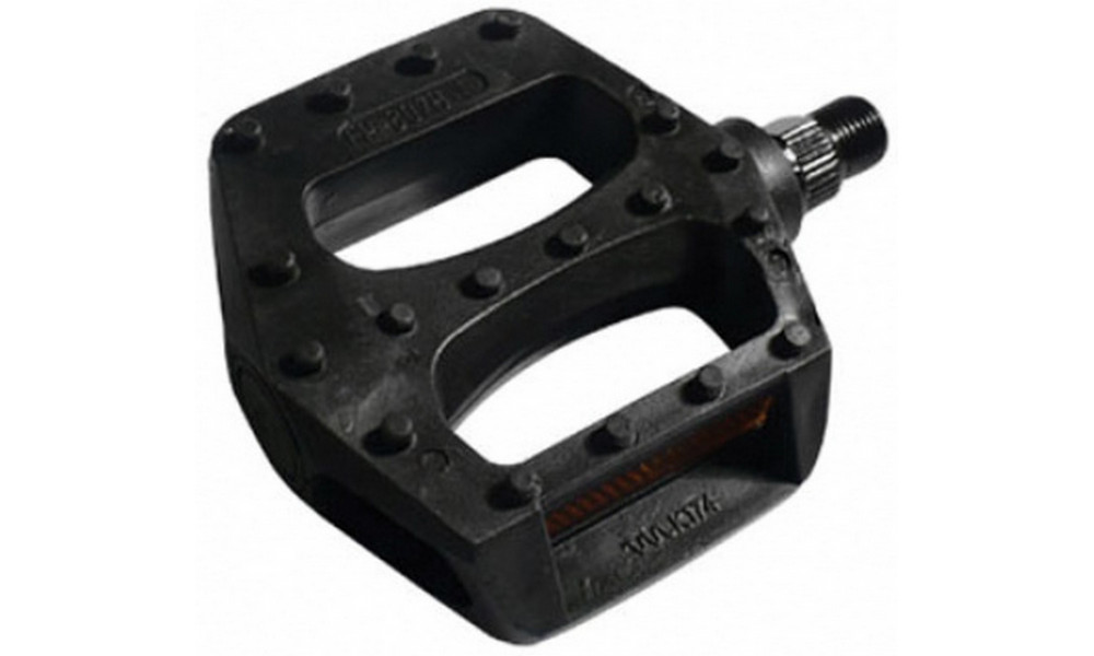 Pedals Azimut BMX 1 plastic 1/2" w/bearings and reflectors (1017) 