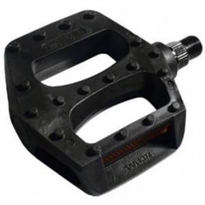 Pedals Azimut BMX 1 plastic 9/16" w/bearings and reflectors (1016)
