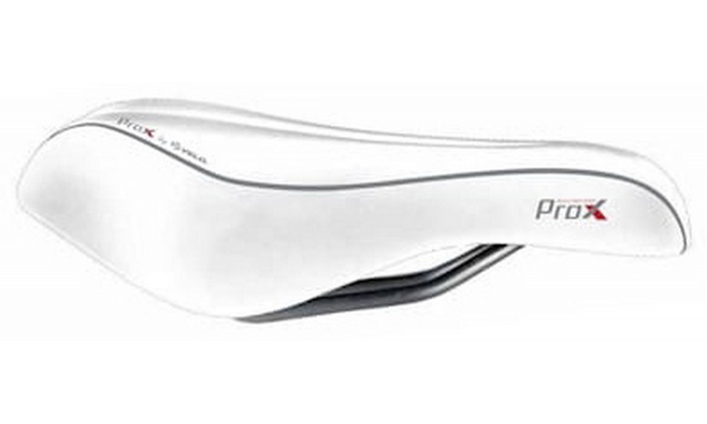 Седло Velo ProX VL-4110 D2 Zone Full Cut GEL white - 2