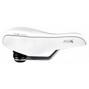 Saddle Velo ProX VL-6103E Elastomer D2 Zone Full Cut GEL white
