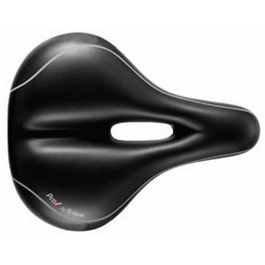 Saddle Velo ProX VL-6103E Elastomer D2 Zone Full Cut GEL black