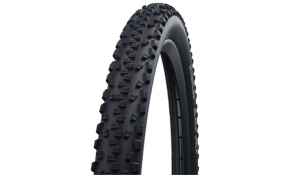 Tire 20" Schwalbe Black Jack HS 407, Active Wired 47-406 Black - 1