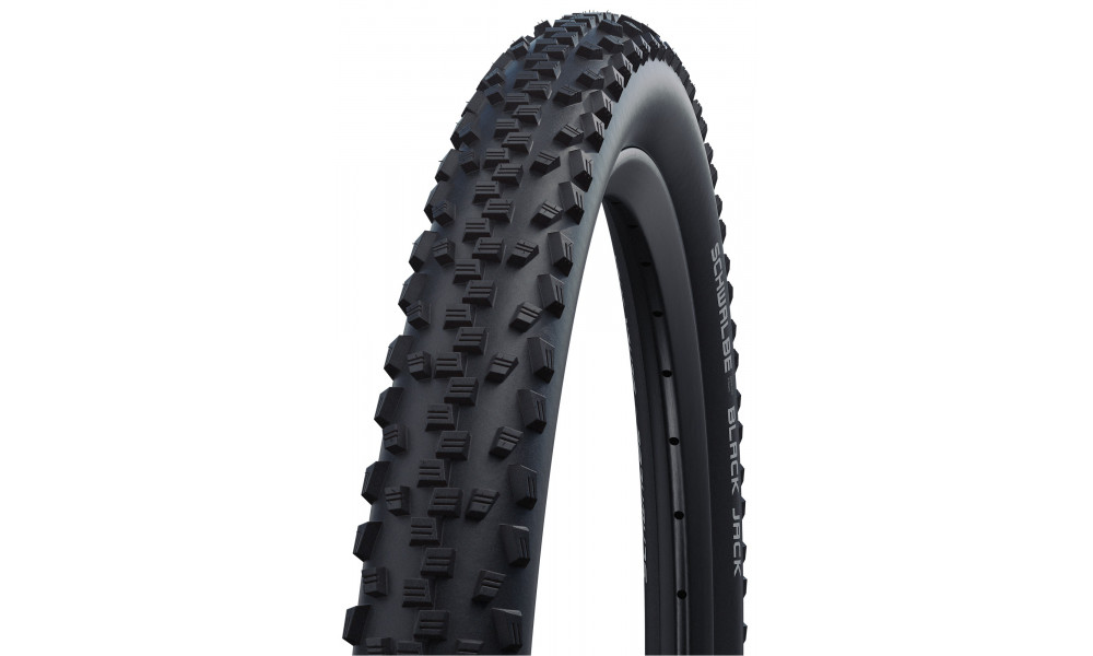 Tire 24" Schwalbe Black Jack HS 407, Active Wired 47-507 Black - 1