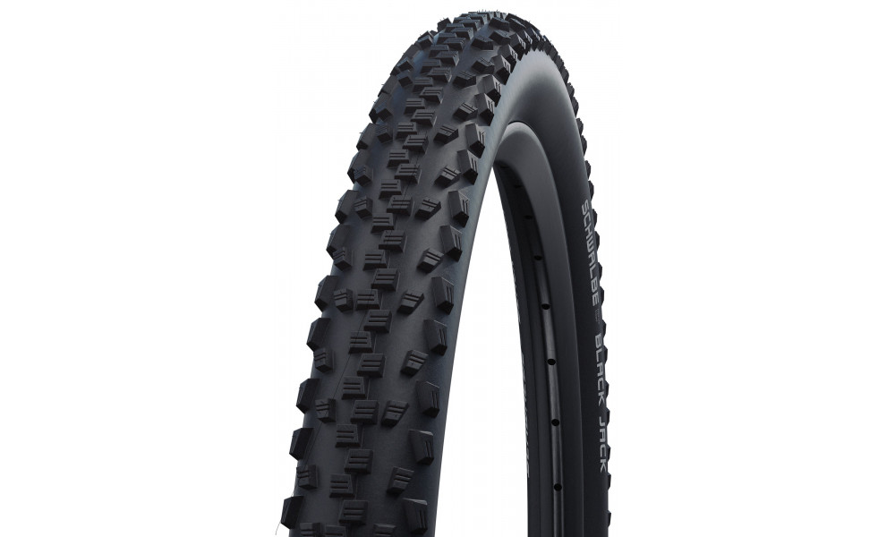 Tire 26" Schwalbe Black Jack HS 407 Active Wired 47-559 / 26x1.75 Black - 1