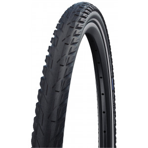 Шина 28" Schwalbe Silento HS 421, Active Wired 42-622 / 28x1.60 Black-Reflex