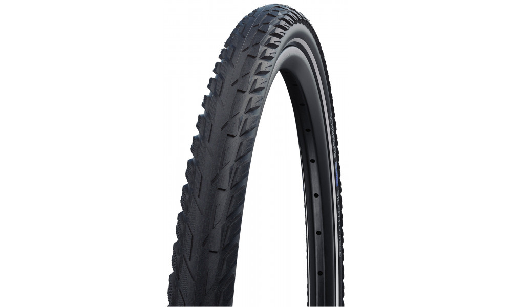 Tire 28" Schwalbe Silento HS 421 Active Wired 42-622 / 28x1.60 Black-Reflex - 1