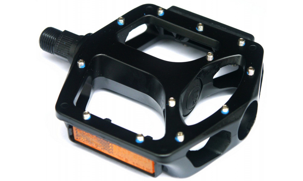 Pedals VP-559 Alu BMX axle CR-MO Screw-in pins black 