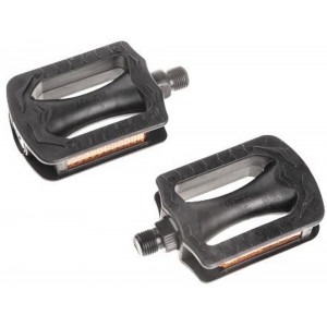 Педали Azimut Kids Flat plastic 9/16" w/bearings and reflectors (1007w)