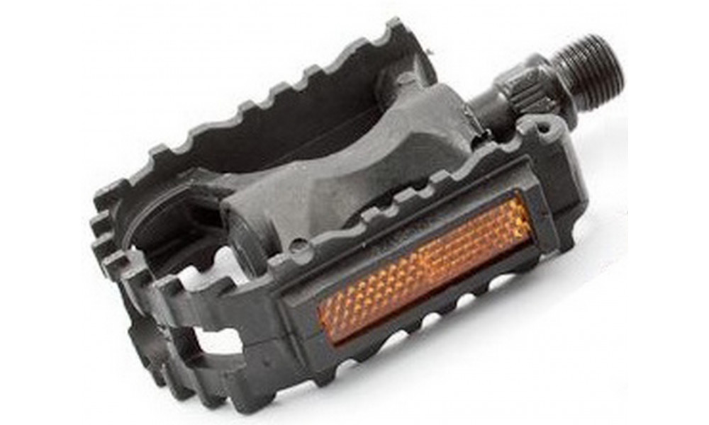 Pedals Kids grip plastic 1/2" w/bearings and reflectors (1028) - 1