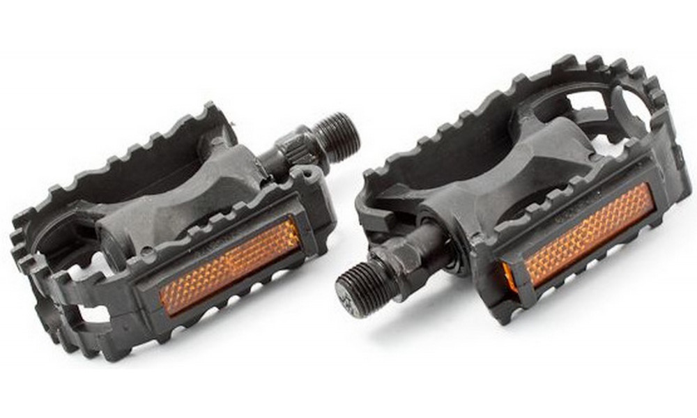 Педали Kids grip plastic 1/2" w/bearings and reflectors (1028) - 2