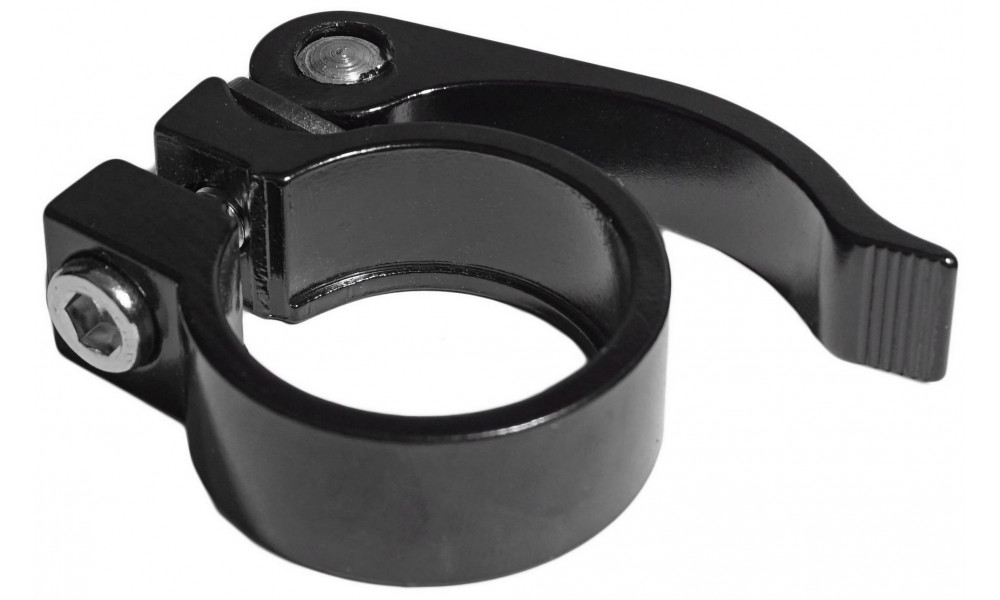 Зажим для подседельного штыря? Azimut 31.8mm QR Alu black - 1