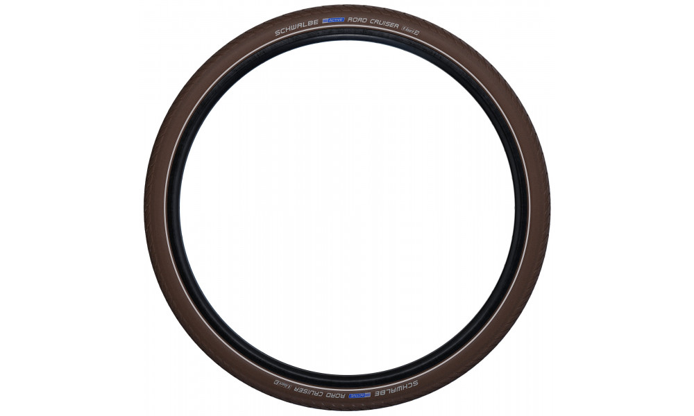 Шина 28" Schwalbe Road Cruiser HS 484, Active Wired 42-622 / 28x1.60 Brown-Reflex - 2