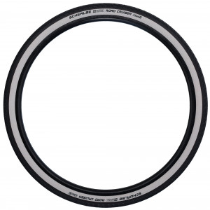 Tire 28" Schwalbe Road Cruiser HS 484, Active Wired 47-622 / 28x1.75 Whitewall