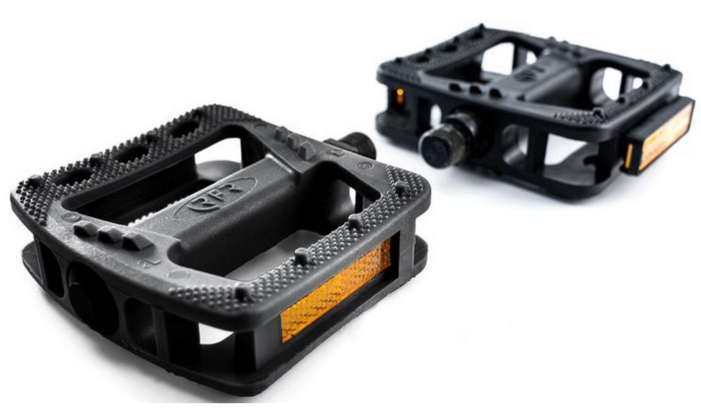 Pedals RFR Flat HQP CMPT plastic black - 3