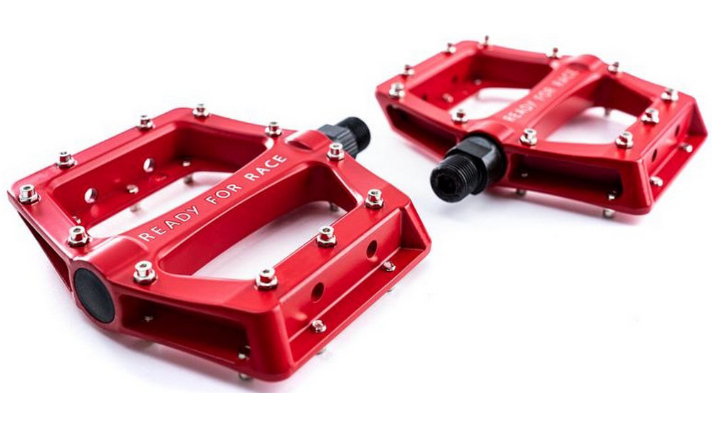 Pedals RFR Flat CMPT Alu red - 3