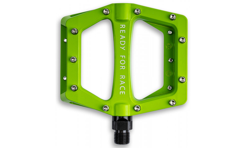 Pedals RFR Flat CMPT Alu green - 2
