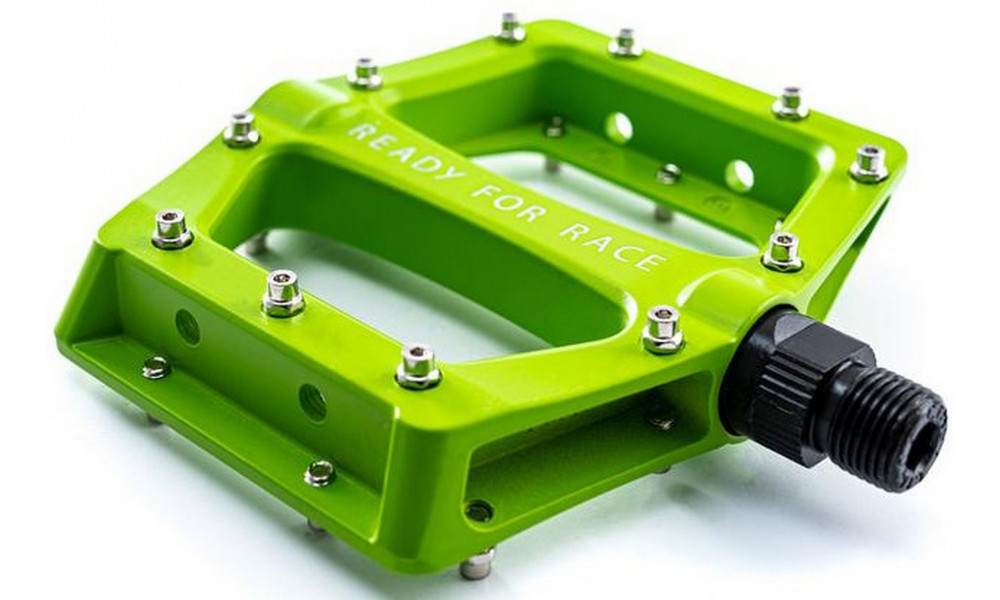 Pedals RFR Flat CMPT Alu green - 4