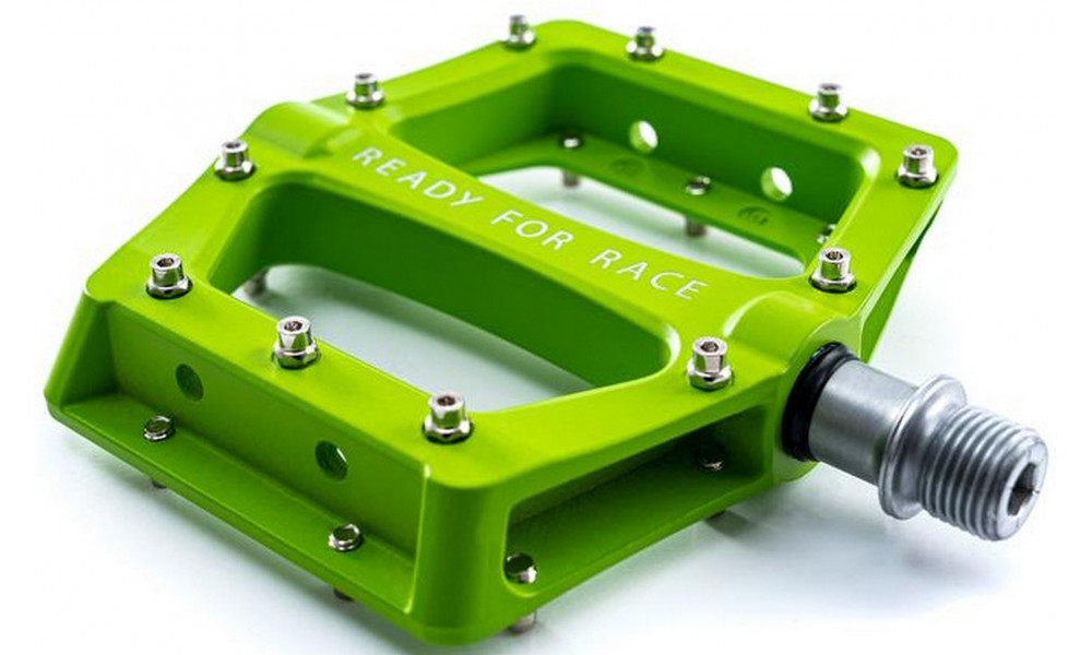 Педали RFR Flat RACE Alu green - 4