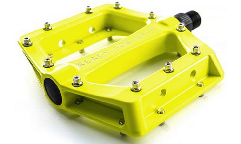 Педали RFR Flat CMPT Alu neon yellow - 1