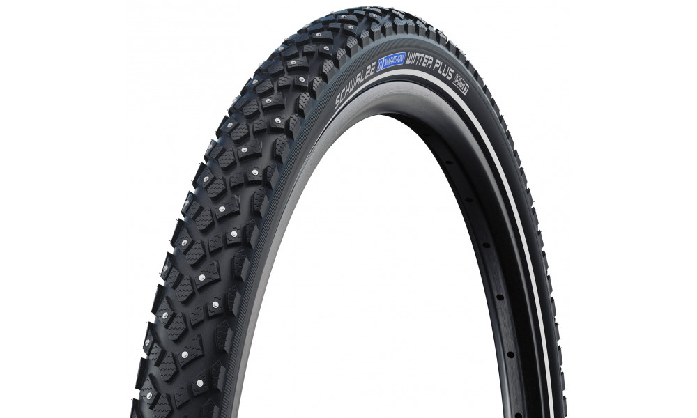 Tire 28" Schwalbe Marathon Winter Plus HS 396 Perf Wired 35-622 / 28x1.35 Reflex - 1
