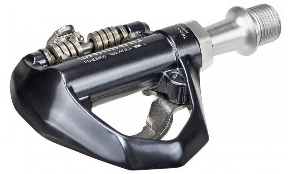 Pedals Shimano Road/Fitness/Gravel PD-ES600 SPD + SM-SH51 - 1